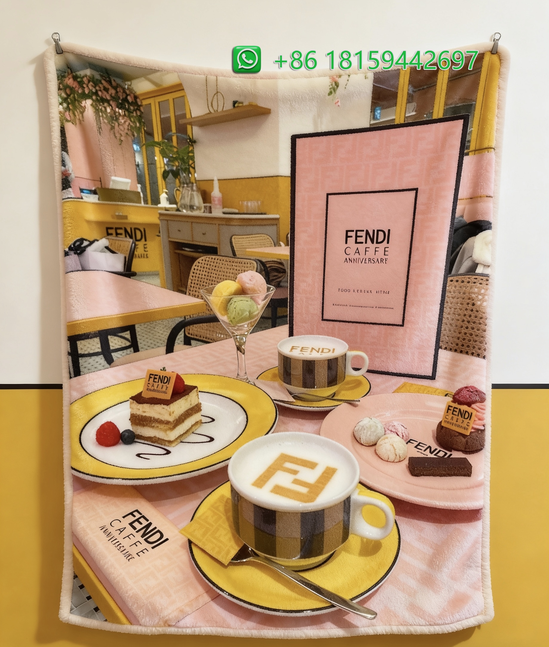 Fendi Throw Blankets